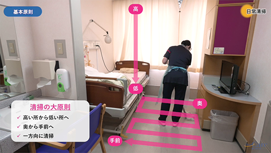 4.日常清掃の基本 ～感染対策の観点から 